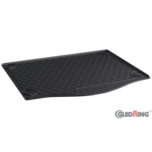Original Gledring Premium Gummi Kofferraummatte - FORD Focus HB III (mit Reserverad) 2011-2018